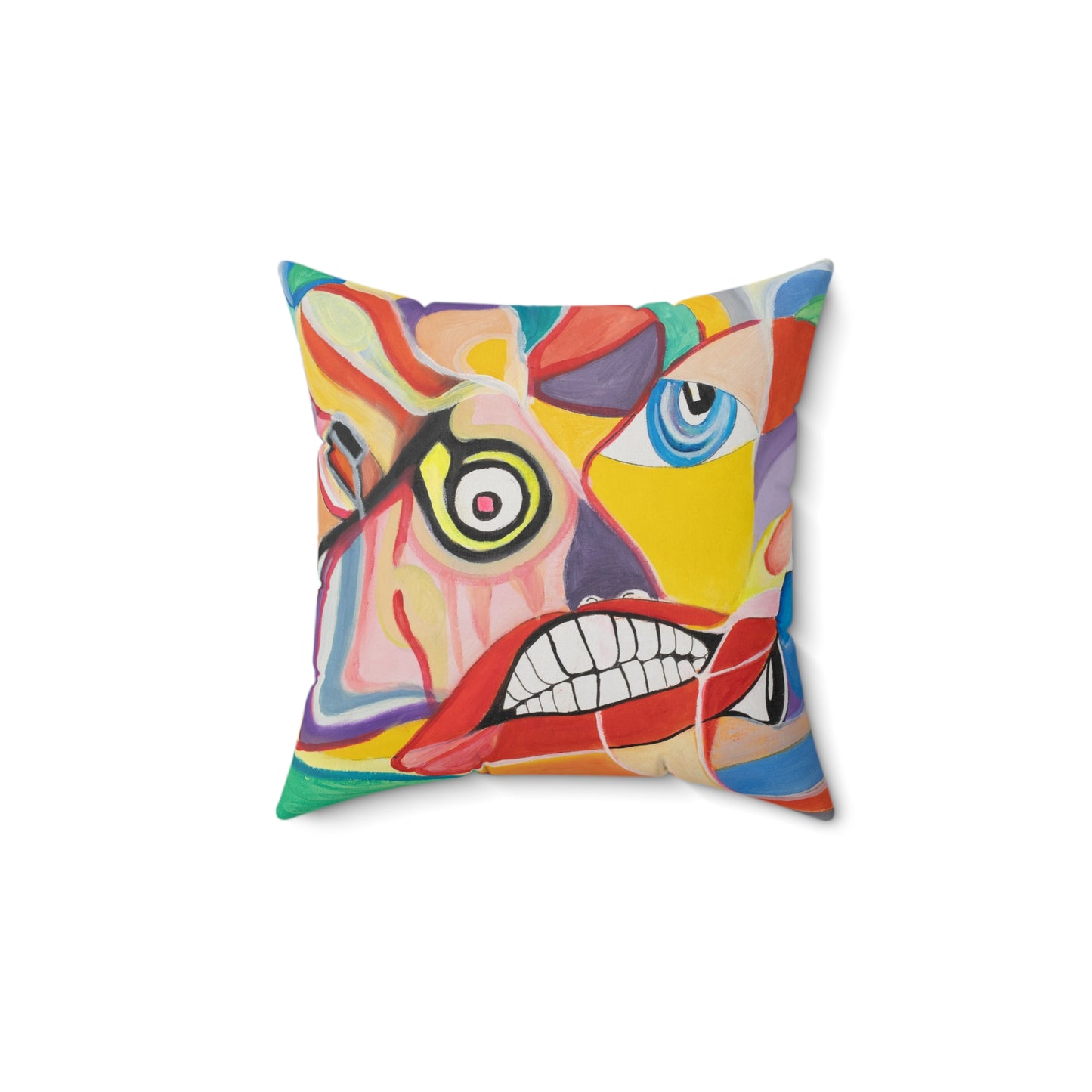 Spun Polyester Square Pillow